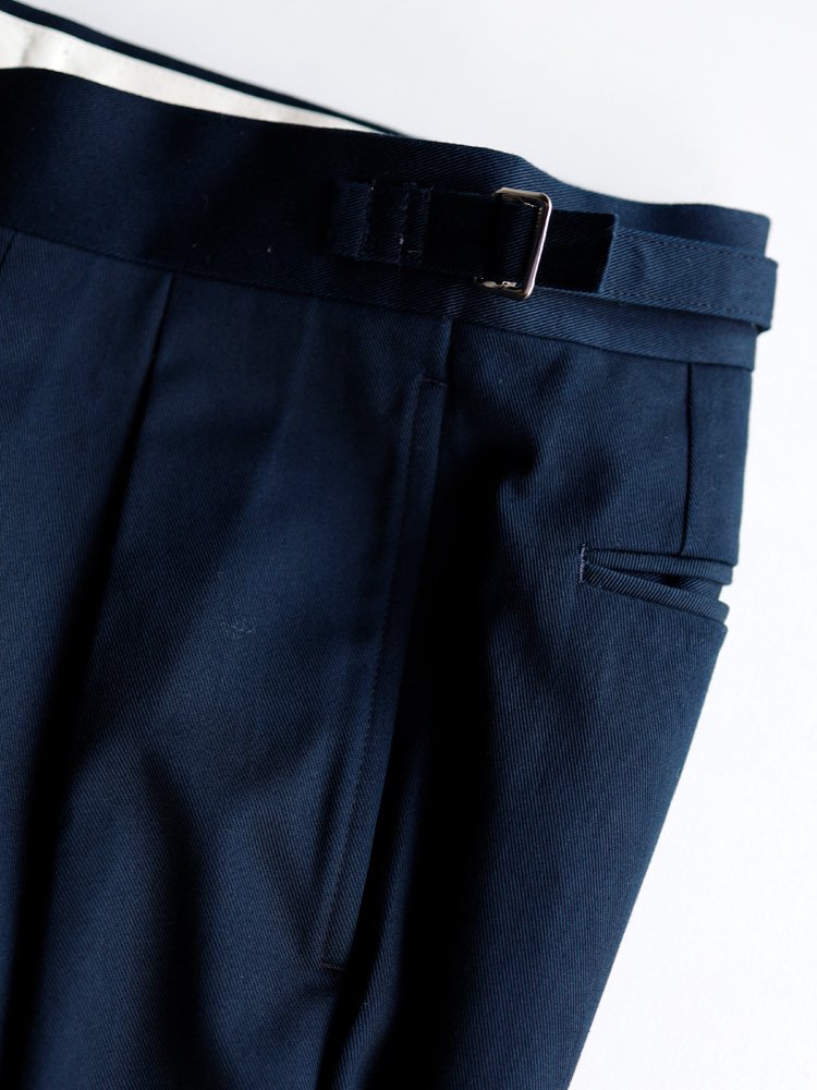 NEAT / 16S COMA CHINO CLOTH STANDARD TypeⅡ (NAVY) - TROUPE ONLINE 