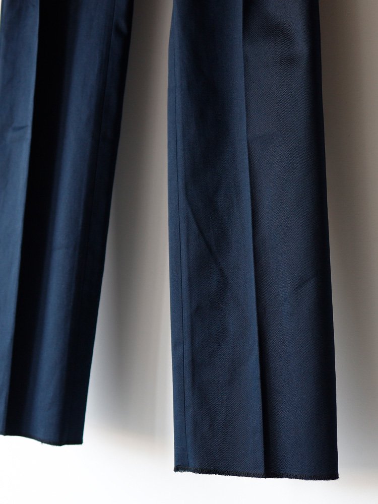NEAT / 16S COMA CHINO CLOTH STANDARD TypeⅡ (NAVY) - TROUPE ONLINE