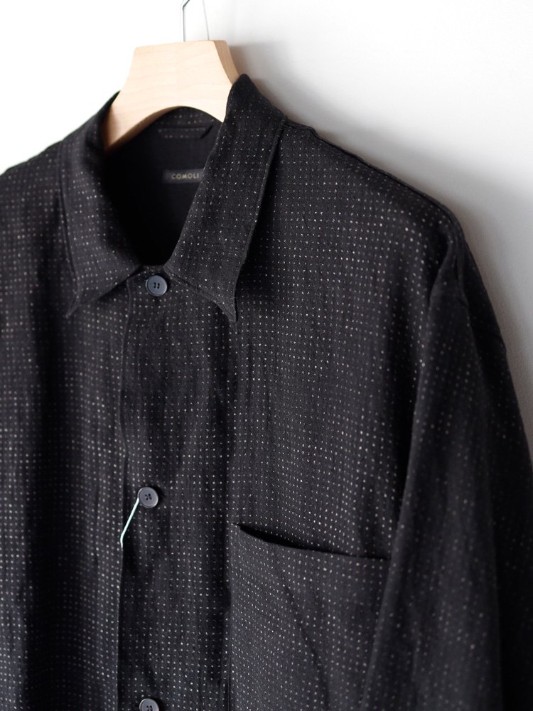【COMOLI】リネンドットシャツジャケット (DOT) - TROUPE ONLINE SHOP - COMOLI AURALEE  Graphpaper NEAT Hender Scheme 通販