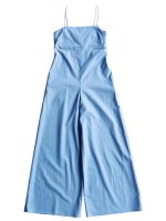 AURALEE women's / WASHED FINX TWILL JUMPSUIT (BLUE)