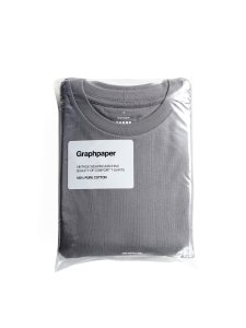 【Graphpaper】2-PACK CREW NECK TEE (GRAY)