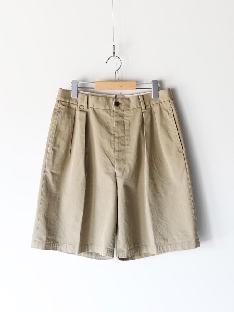 NEAT / NEAT CHINO SHORTS (BEIGE) - TROUPE ONLINE SHOP
