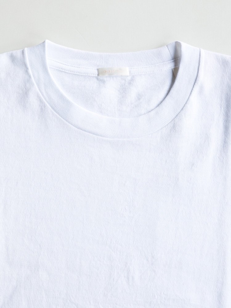 【COMOLI】空紡天竺長袖Tシャツ (WHITE) - TROUPE ONLINE SHOP - COMOLI AURALEE Graphpaper  NEAT Hender Scheme 通販