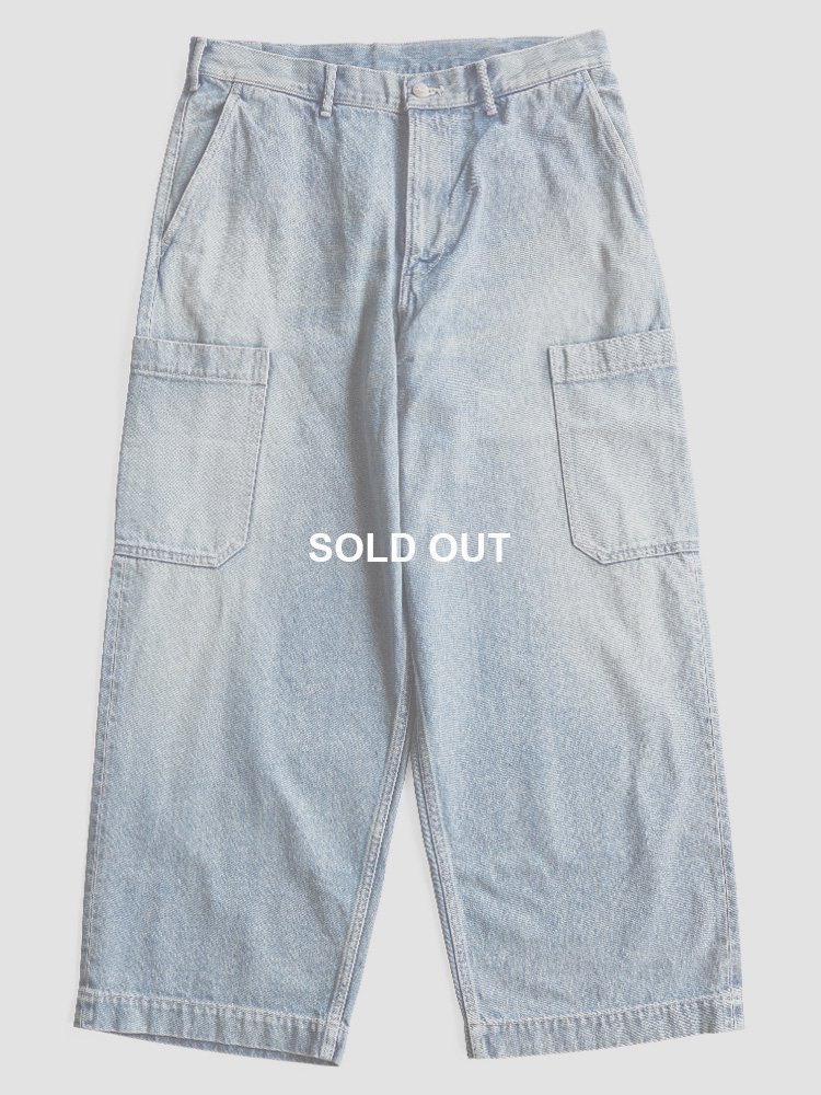 Graphpaper / SELVAGE DENIM CARGO PANTS (LIGHT FADE) - TROUPE ONLINE ...