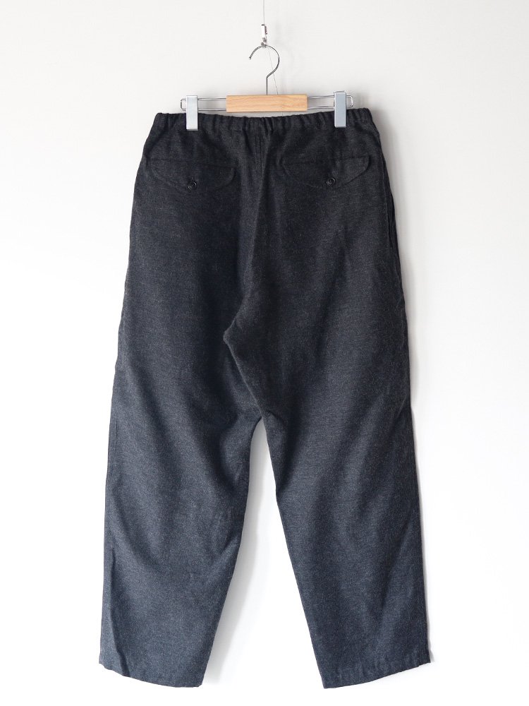 COMOLI / カシミアシルクドローストリングパンツ (CHARCOAL) - TROUPE ONLINE SHOP - COMOLI  AURALEE Graphpaper NEAT Hender Scheme 通販