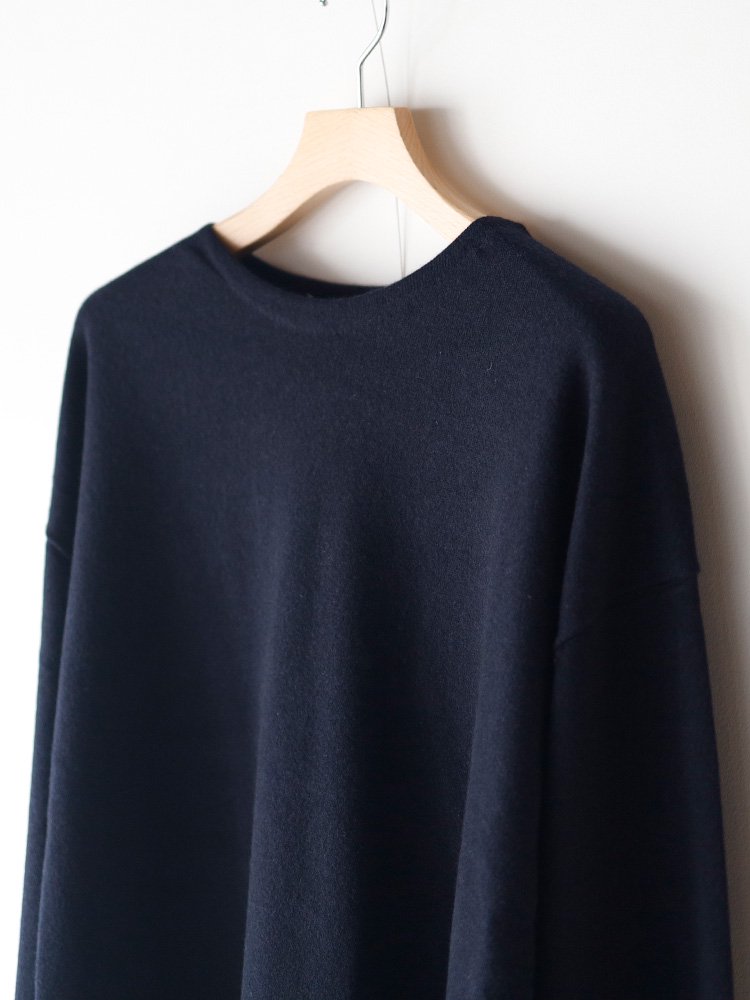 【COMOLI】カシミアコモリニット (NAVY) - TROUPE ONLINE SHOP - COMOLI AURALEE Graphpaper  NEAT Hender Scheme 通販