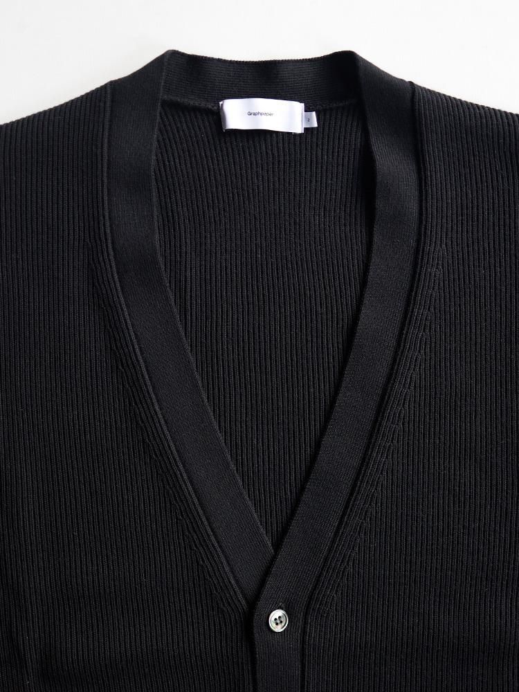 Graphpaper / HIGH DENSITY KNIT CARDIGAN (BLACK) - TROUPE ONLINE SHOP -  COMOLI AURALEE Graphpaper NEAT Hender Scheme 通販