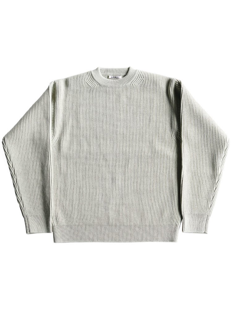 【AURALEE women's】FRENCH MERINO RIB KNIT P/O (LIGHT KHAKI) - TROUPE ONLINE  SHOP - COMOLI AURALEE Graphpaper NEAT Hender Scheme 通販