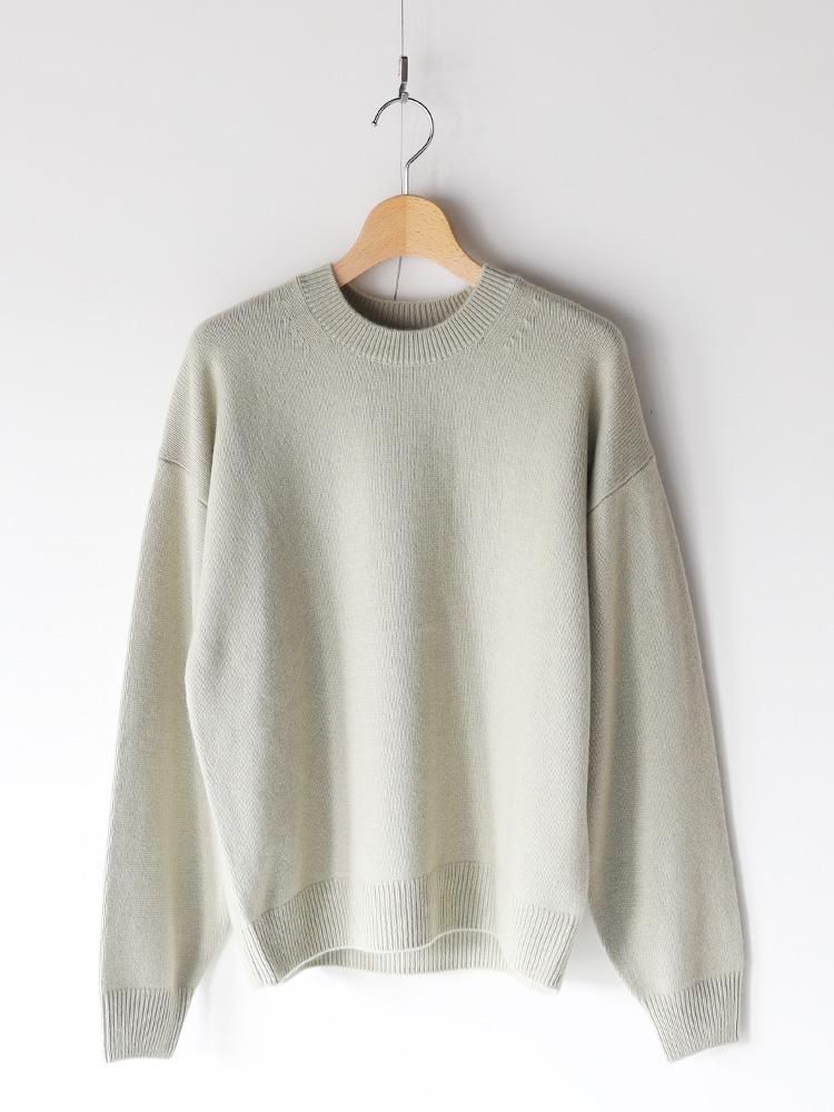 AURALEE women's / BABY CASHMERE KNIT P/O (TOP LIGHT KHAKI) - TROUPE ONLINE  SHOP - COMOLI AURALEE Graphpaper NEAT Hender Scheme 通販