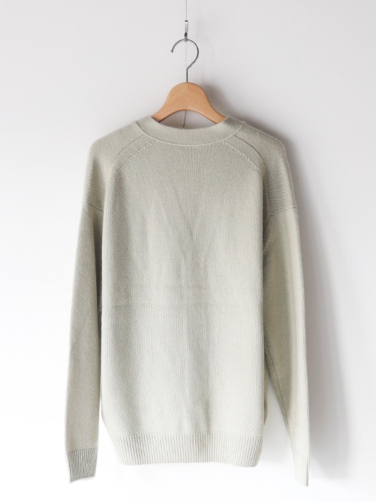 AURALEE women's / BABY CASHMERE KNIT CARDIGAN (TOP LIGHT KHAKI) - TROUPE  ONLINE SHOP - COMOLI AURALEE Graphpaper NEAT Hender Scheme 通販