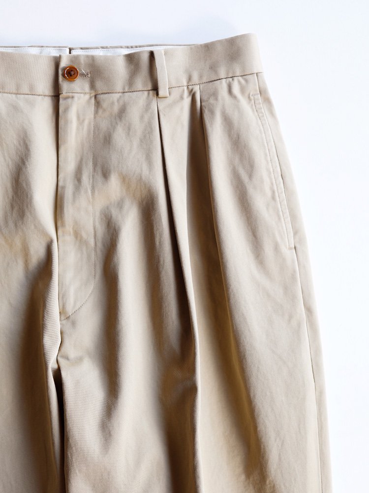 NEAT / NEAT CHINO (BEIGE) - TROUPE ONLINE SHOP - COMOLI AURALEE Graphpaper  NEAT Hender Scheme 通販