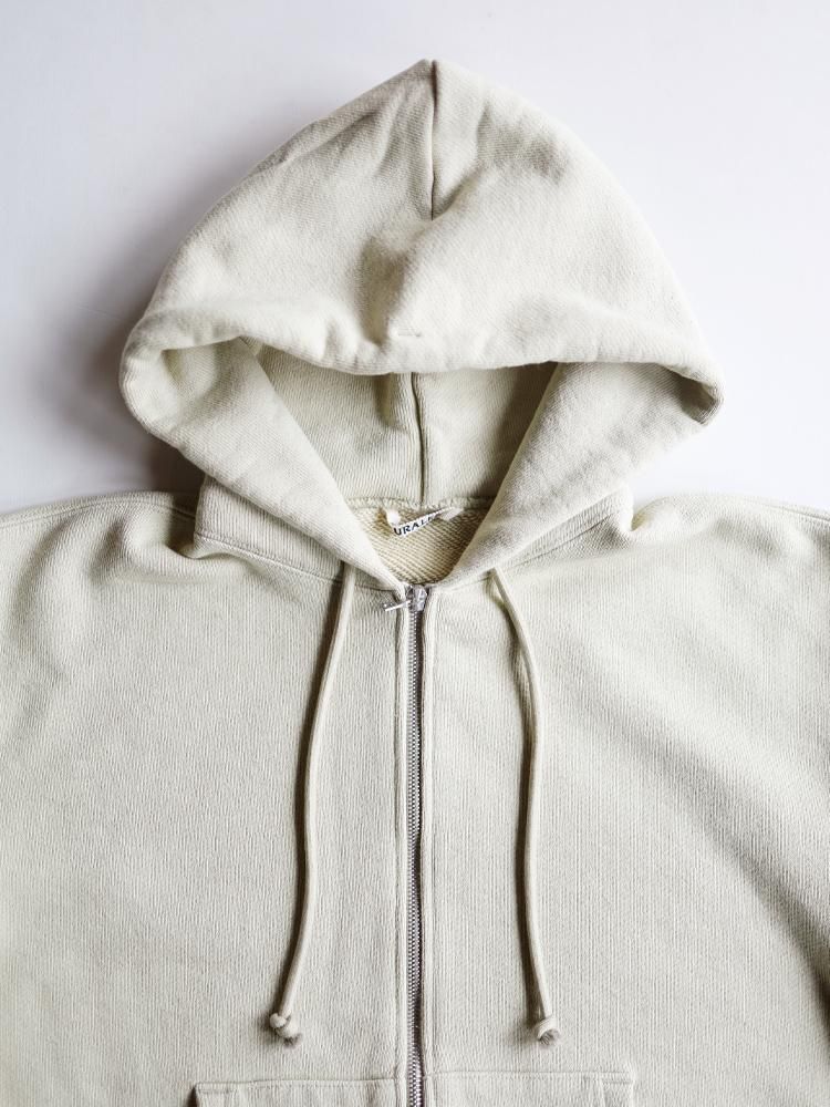 AURALEE women's / HEAVY BD SWEAT ZIP PARKA (LIGHT GREEN) - TROUPE ONLINE  SHOP - COMOLI AURALEE Graphpaper NEAT Hender Scheme 通販