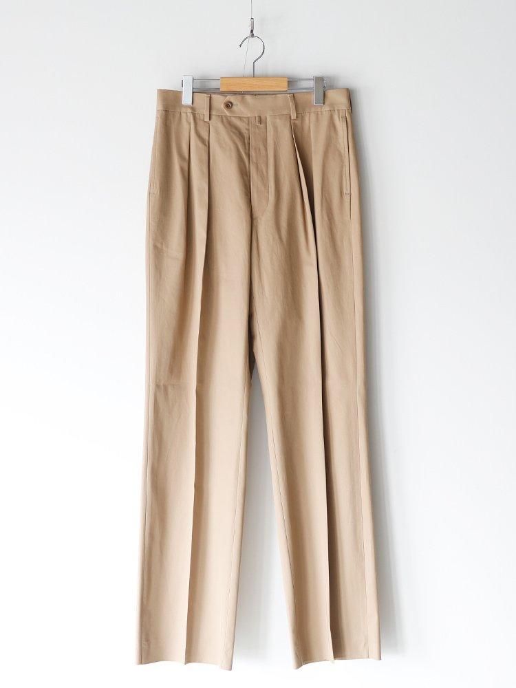NEAT / SUSTAINABLE CHINO WIDE TypeⅠ (BEIGE) - TROUPE ONLINE NEAT / SUSTAINABLE CHINO WIDE TypeⅠ (BEIGE) - TROUPE ONLINE