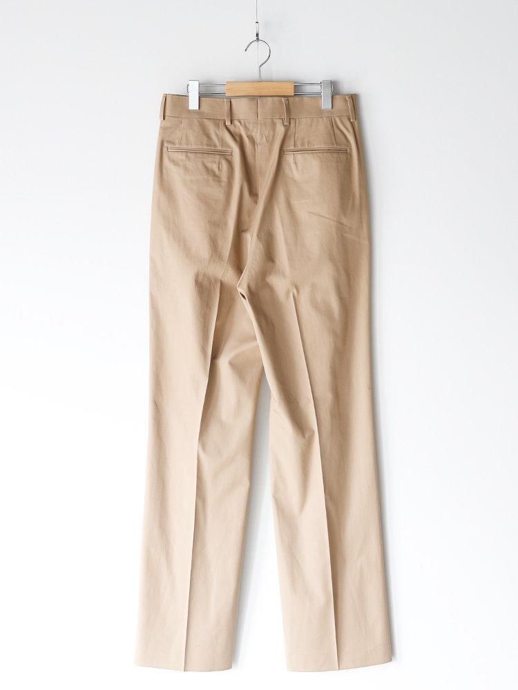 NEAT / SUSTAINABLE CHINO WIDE TypeⅠ (BEIGE) - TROUPE ONLINE