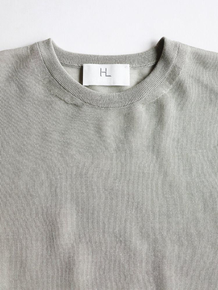 HERILL / RAMIE HIGH GAUGE CREW NECK (OLIVE) - TROUPE ONLINE