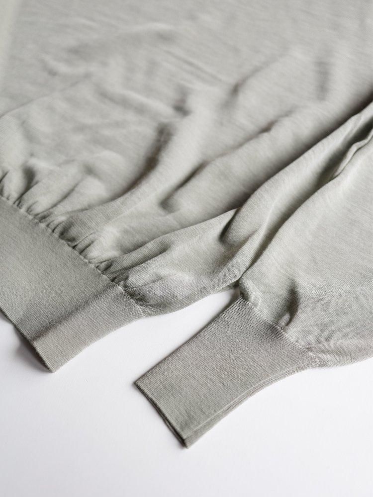 HERILL / RAMIE HIGH GAUGE CREW NECK (OLIVE) - TROUPE ONLINE