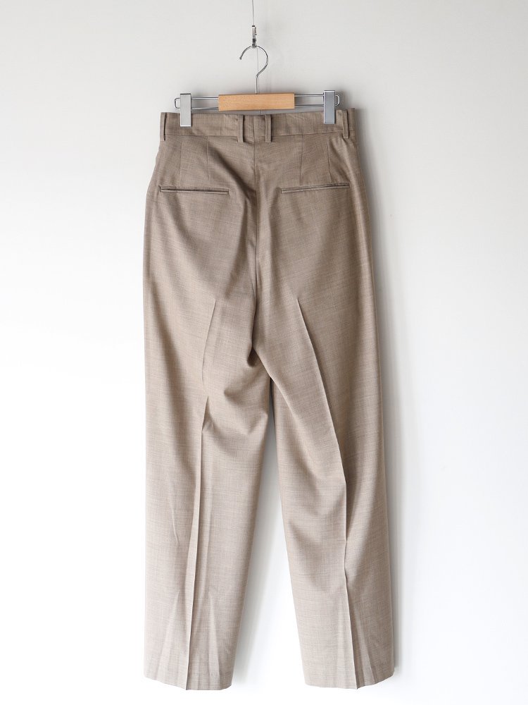 AURALEE women's / SUPER FINE TROPICAL WOOL SLACKS (TOP GRAY BEIGE) - TROUPE  ONLINE SHOP - COMOLI AURALEE Graphpaper NEAT Hender Scheme 通販