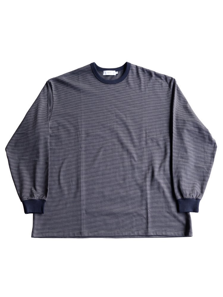 Graphpaper / NARROW BORDER L/S TEE (NAVY×GRAY) - TROUPE ONLINE SHOP -  COMOLI AURALEE Graphpaper NEAT Hender Scheme 通販