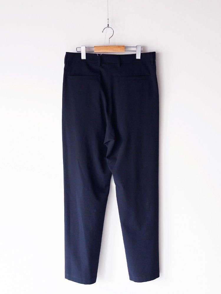 AURALEE men's / HARD TWIST COTTON SILK VIYELLA SLACKS (DARK NAVY) - TROUPE  ONLINE SHOP - COMOLI AURALEE Graphpaper NEAT Hender Scheme 通販