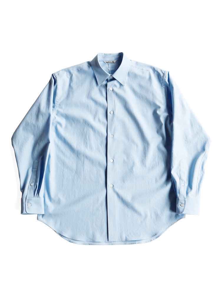 AURALEE women's / WASHED FINX TWILL SHIRTS - 24SS(SAX BLUE) - TROUPE ONLINE  SHOP - COMOLI AURALEE Graphpaper NEAT Hender Scheme 通販