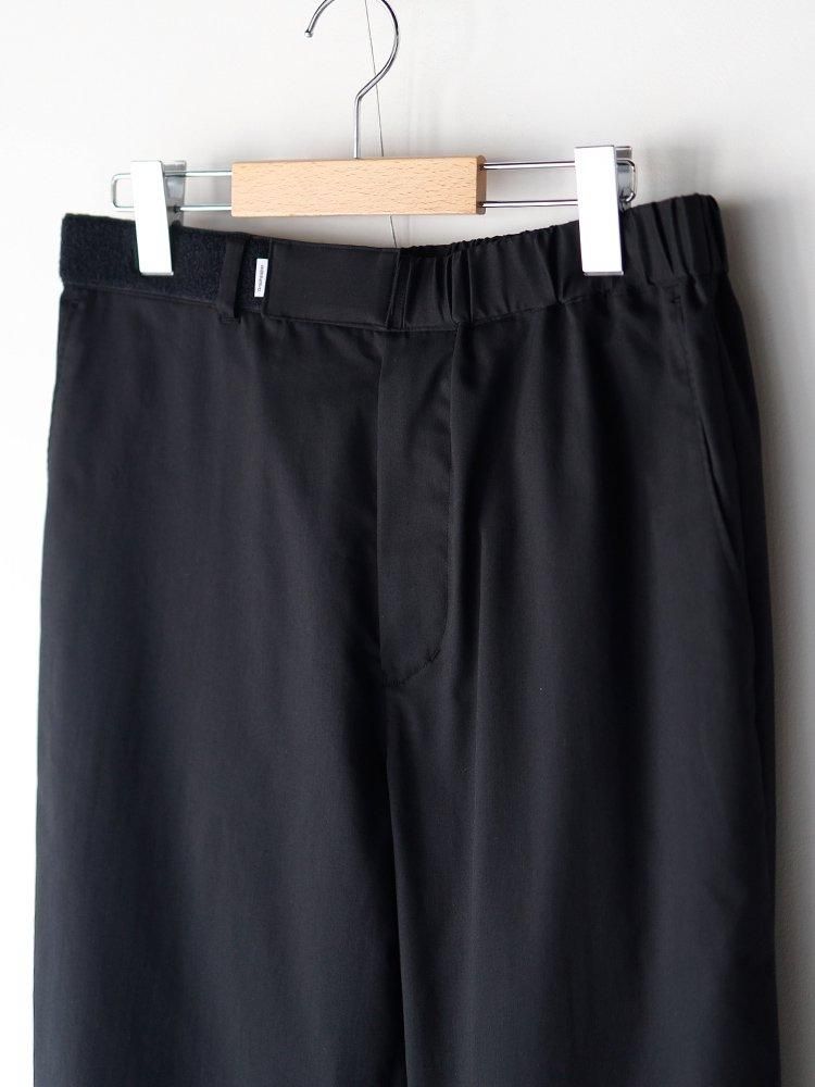 Graphpaper / SOLOTEX TWILL SLIM CHEF PANTS (BLACK) - TROUPE Graphpaper / SOLOTEX TWILL SLIM CHEF PANTS (BLACK) - TROUPE