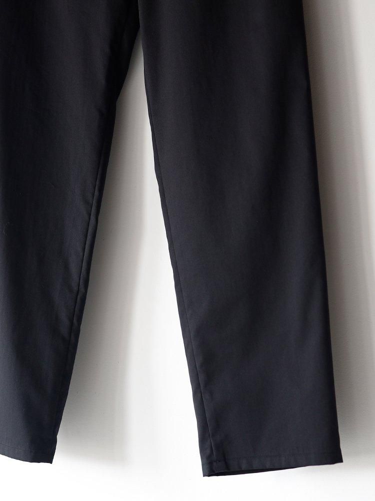 Graphpaper / SOLOTEX TWILL SLIM CHEF PANTS (BLACK) - TROUPE