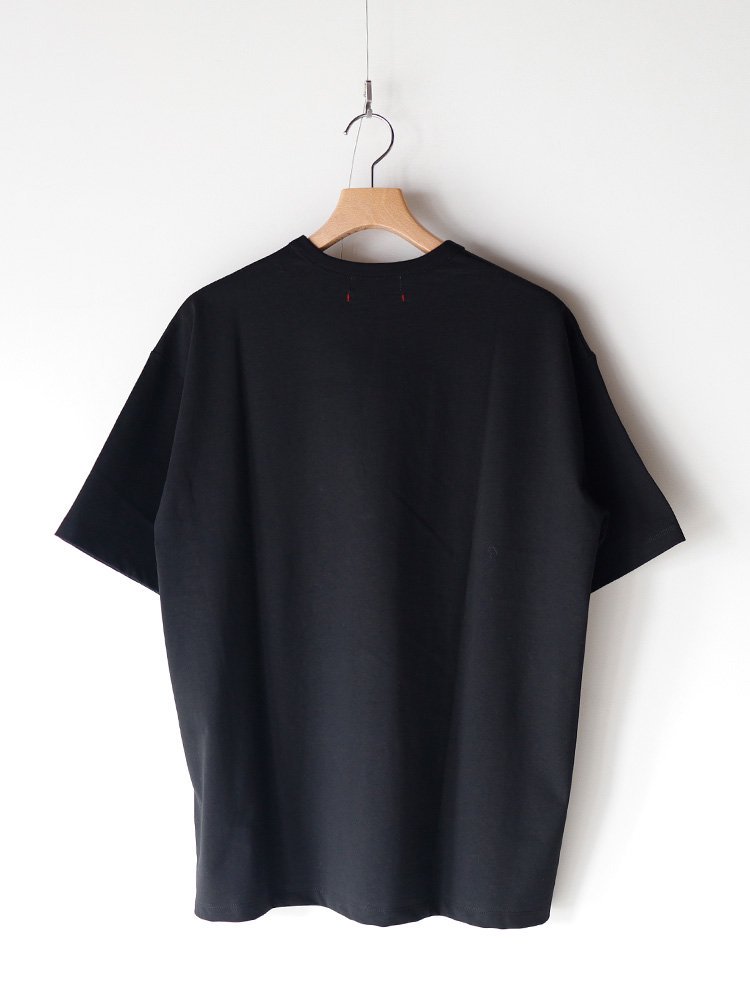 Graphpaper / RECYCLED COTTON JERSEY S/S TEE (BLACK) - TROUPE ONLINE SHOP -  COMOLI AURALEE Graphpaper NEAT Hender Scheme 通販