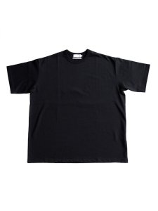 Graphpaper / RECYCLED COTTON JERSEY S/S TEE (BLACK)