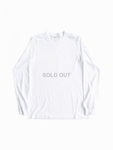 AURALEE women's / SEAMLESS L/S TEE (WHITE)