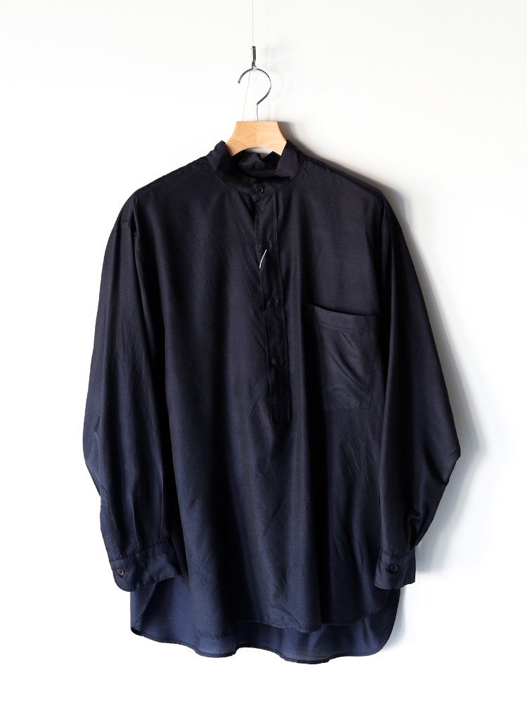 COMOLI / ウールシルクプルオーバーシャツ (NAVY) - TROUPE ONLINE SHOP - COMOLI AURALEE  Graphpaper NEAT Hender Scheme 通販