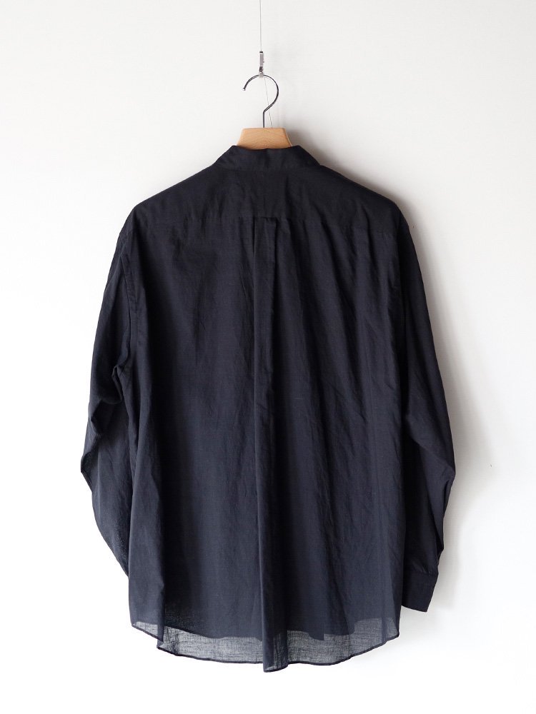 COMOLI / KHADIコットンコモリシャツ (BLACK) - TROUPE ONLINE SHOP - COMOLI AURALEE  Graphpaper NEAT Hender Scheme 通販