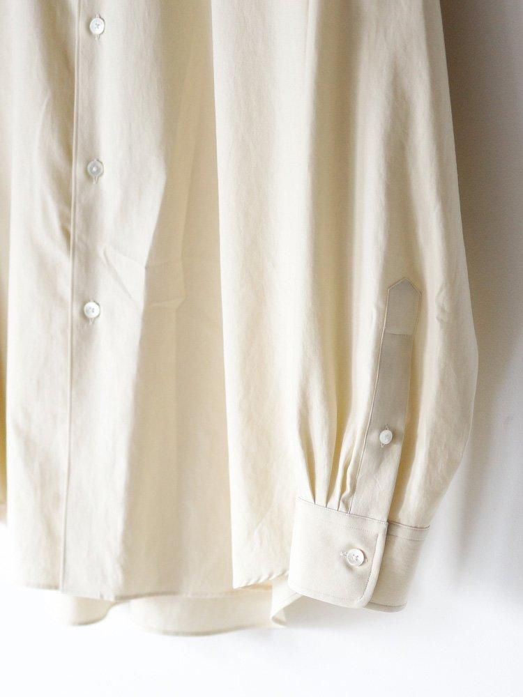 AURALEE women's / WASHED FINX TWILL SHIRTS - 24AW (LIGHT