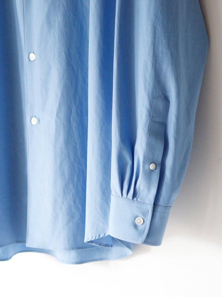 AURALEE women's / WASHED FINX TWILL SHIRTS - 24AW (BLUE