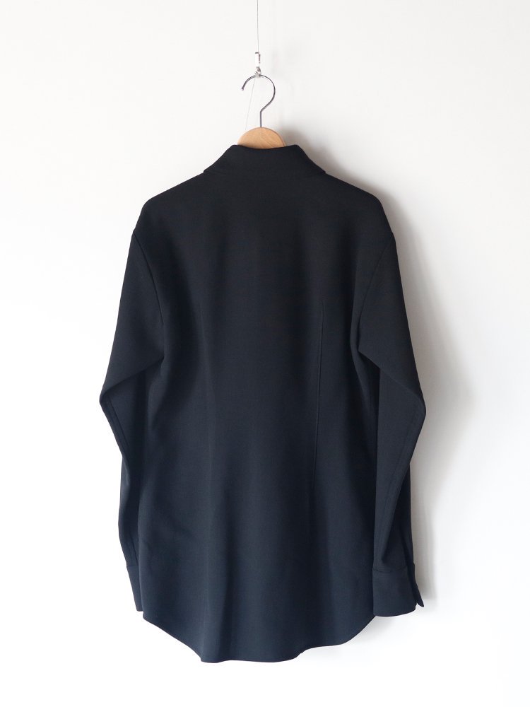 AURALEE women's / TENSE WOOL DOUBLE CLOTH SHIRTS (BLACK) - TROUPE ONLINE  SHOP - COMOLI AURALEE Graphpaper NEAT Hender Scheme 通販