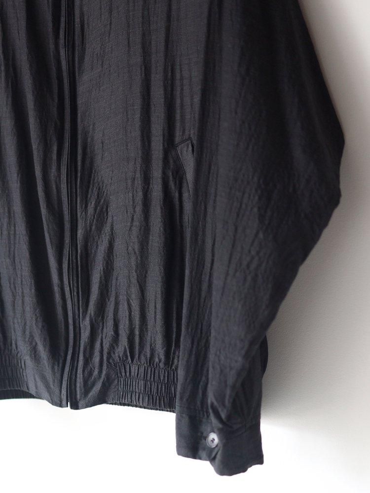 COMOLI / ウールシルクスイングトップ (CHARCOAL) - TROUPE COMOLI / ウールシルクスイングトップ (CHARCOAL) - TROUPE