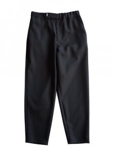 Graphpaper / SCALE OFF WOOL CHEF PANTS (BLACK)