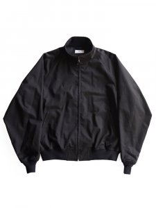 HERILL / COTTON GABARDINE WEEKEND JACKET (BLACK)