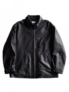 HERILL / LAMB LEATHER JACKET (BLACK)