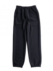 AURALEE men's / SMOOTH SOFT SWEAT PANTS (BLACK)