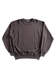 AURALEE women's / SUPER HIGH GAUGE SWEAT P/O (DARK BROWN)