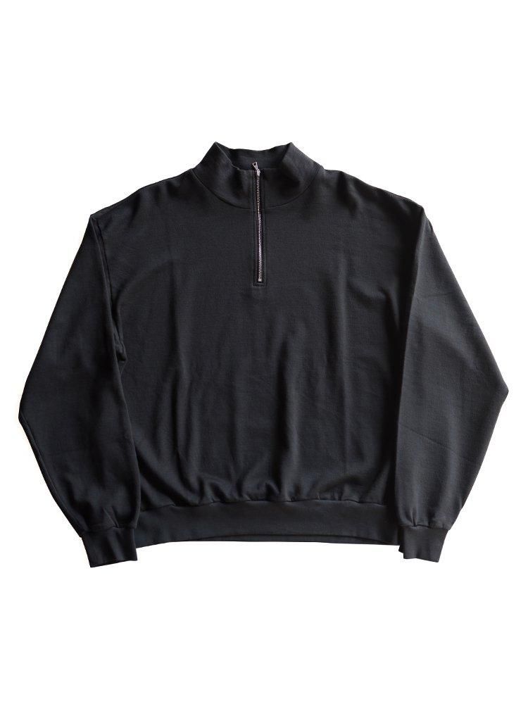 Namu Shop - Auralee Super High Gauge Sweat Half Zip P/O