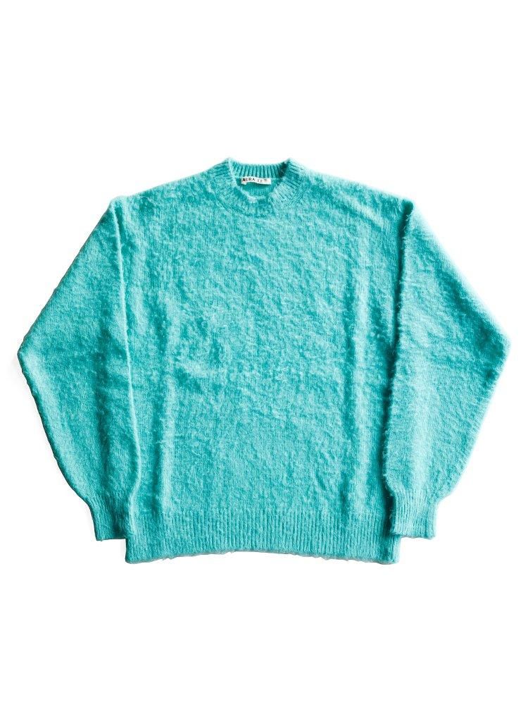 AURALEE(オーラリー)BRUSHED WOOL CASHMERE SILK KNIT CARDIGAN