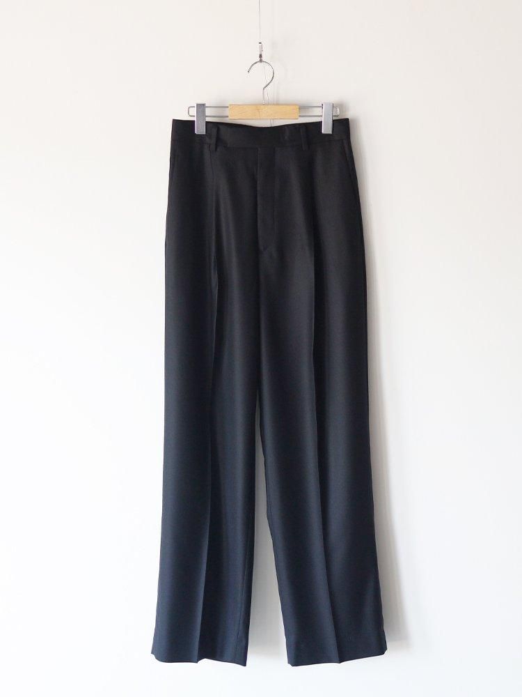 NEAT / UNFINSHED WOOL HERRINGBONE WIDE (KHAKI) - TROUPE