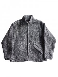 HEUGN / "BILLY" STAND BLOUSON (GRAY)