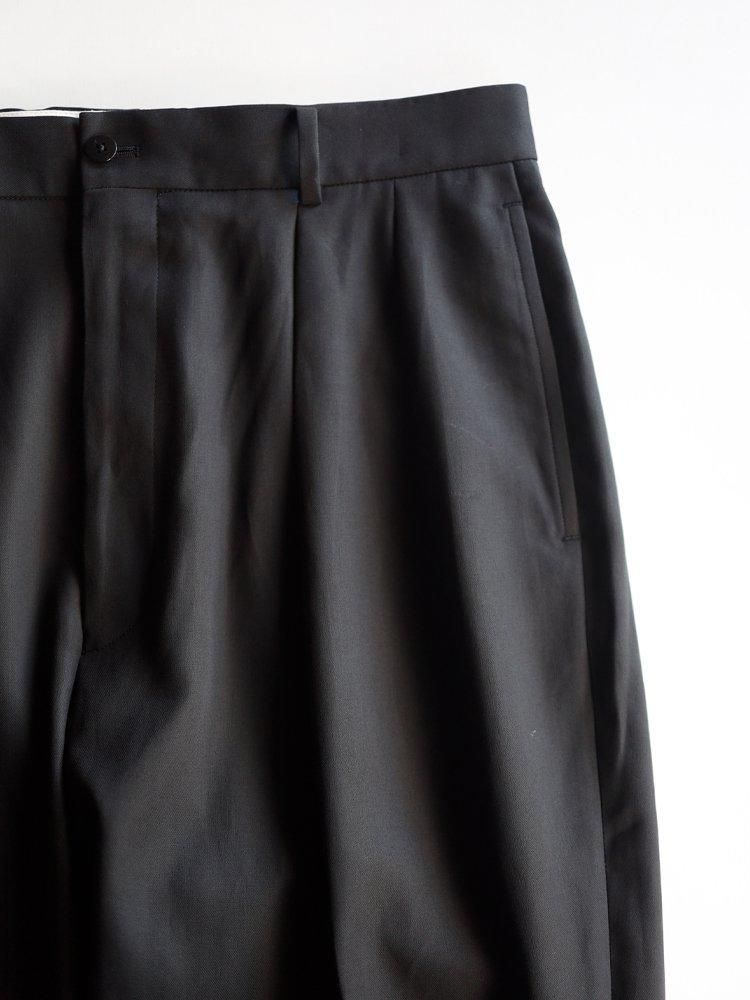 NEAT / LUX COTTON NEAT CHINO (BLACK) - TROUPE ONLINE SHOP NEAT / LUX COTTON NEAT CHINO (BLACK) - TROUPE ONLINE SHOP