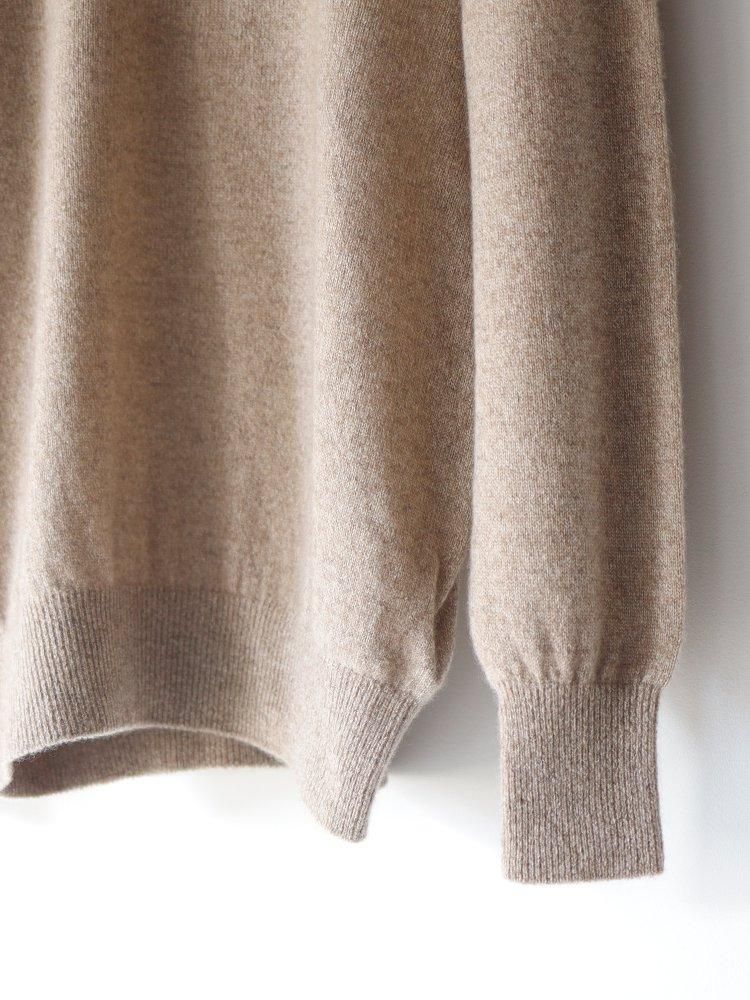 HERILL / WHOLEGARMENT PULLOVER (NATURAL) - TROUPE ONLINE HERILL / WHOLEGARMENT PULLOVER (NATURAL) - TROUPE ONLINE