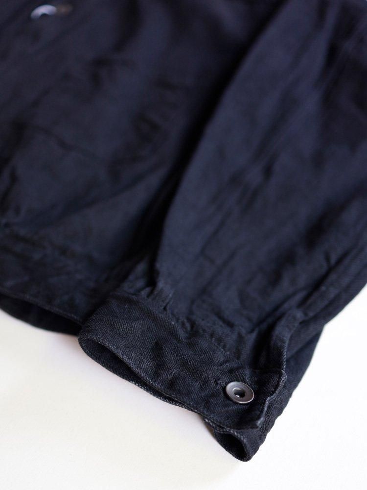 COMOLI / デニムジャケット (BLACK) - TROUPE ONLINE SHOP COMOLI / デニムジャケット (BLACK) - TROUPE ONLINE SHOP