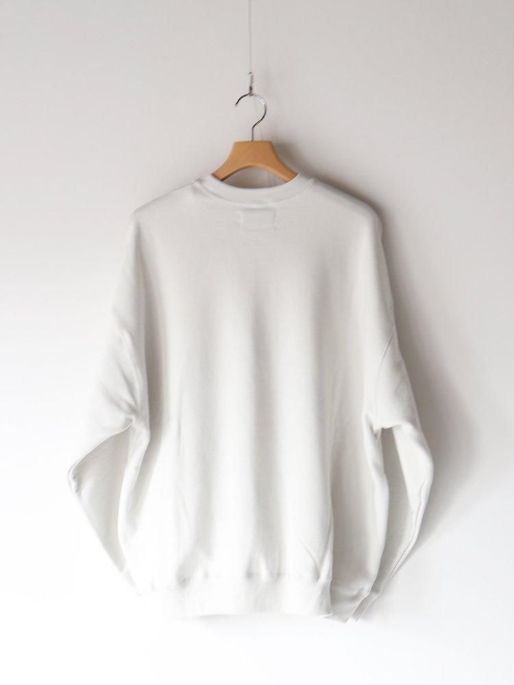 Graphpaper / AZUMA TERRY CREW NECK SWEAT (ECRU) - TROUPE