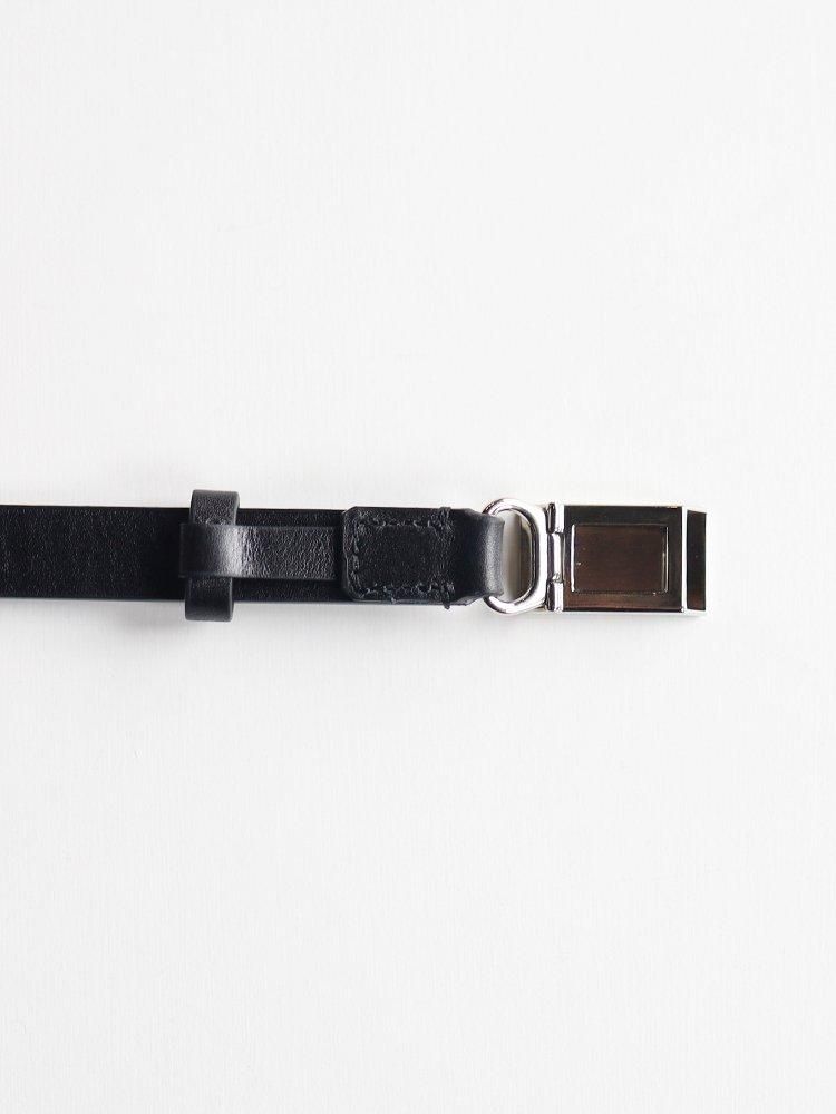 AURALEE LEATHER SLIDE BUCKLE BELT サイズM SLIDE BUCKLE BELT - AURALEE Official Website