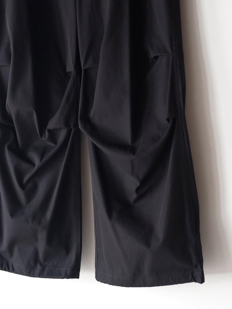 Graphpaper / HIGH TWIST GABARDINE MILITARY PANTS (BLACK